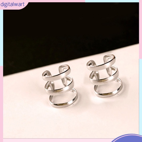 Khuyên Kẹp Vành Tai Kim Loại Thời Trang Cho Nữ