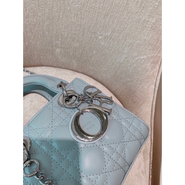 Túi dior BÁN RẺ LẤY 5*Túi vuông 5 ô da bóng size 13CM và 18cm sang chảnh