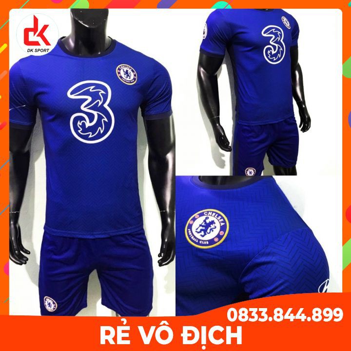 [Mã FREESHIP hoàn 50% đơn 99K tối đa 30K xu] Đồ thể thao CAO CẤP, Áo đá bóng CLB CHELSEA mùa giải mới.