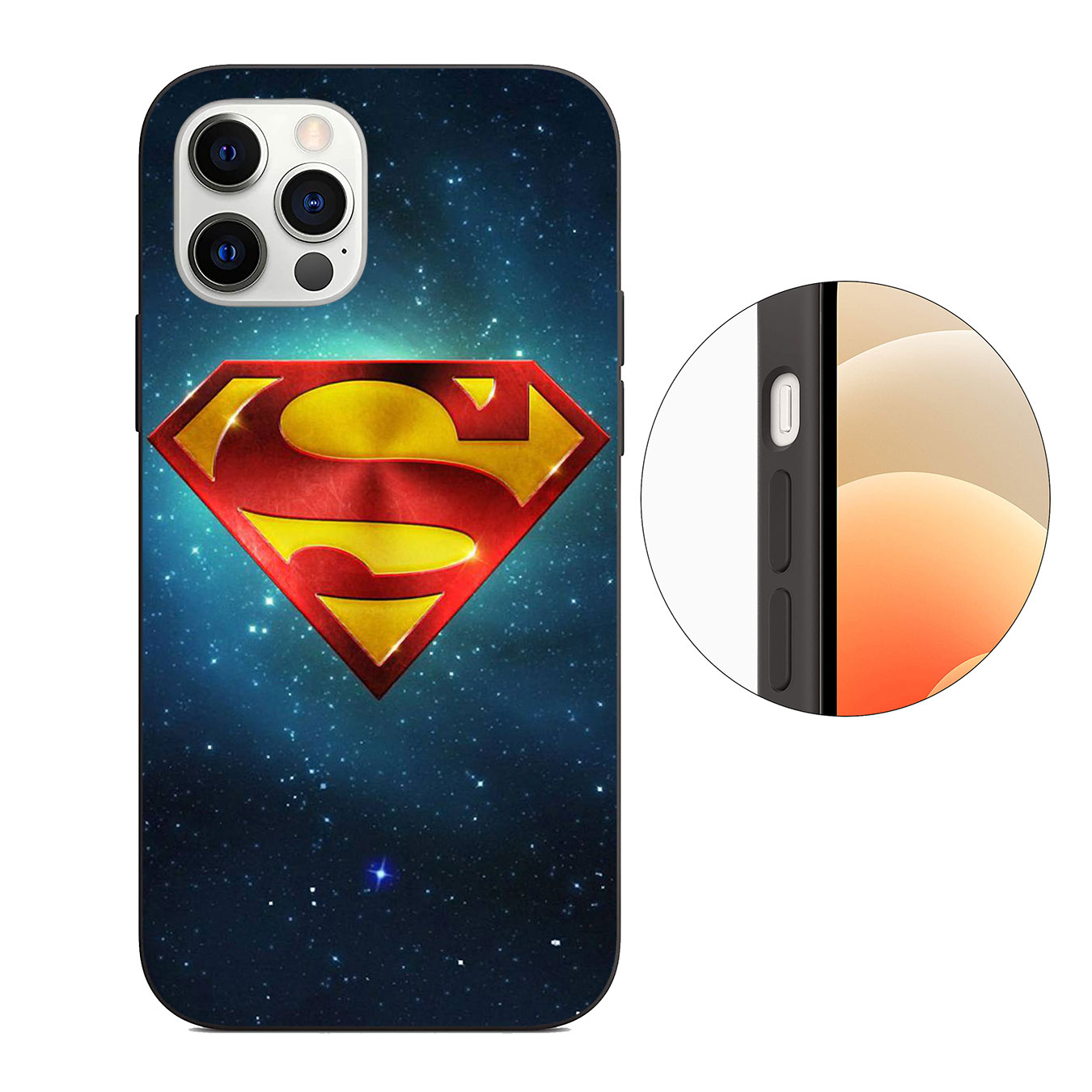 Samsung Galaxy Note 20 Ultra Note 10 Plus  Lite 8 9 S7 Edge M11 Phone Case Soft Silicone Casing B70 Superman logo