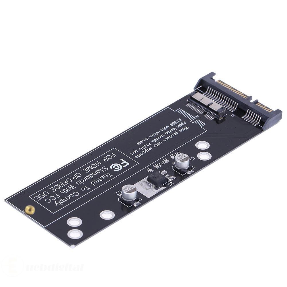 1 Card Chuyển Đổi Ssd Sang Sata Cho 2010 2011 Apple Macbook Air A1370 A1369