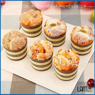 Mô Hình Bánh Cup Cake Giả, Bánh Mì Giả Siêu Thật