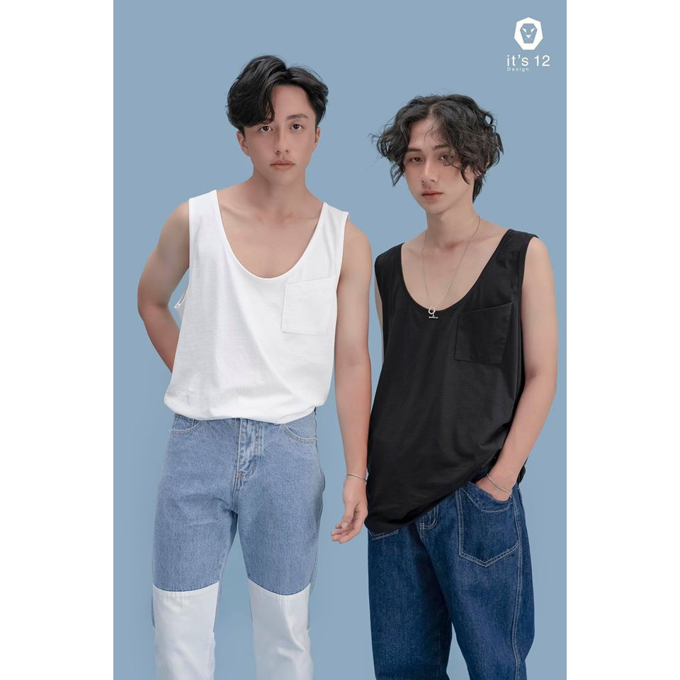 Áo Tanktop Cổ rộng