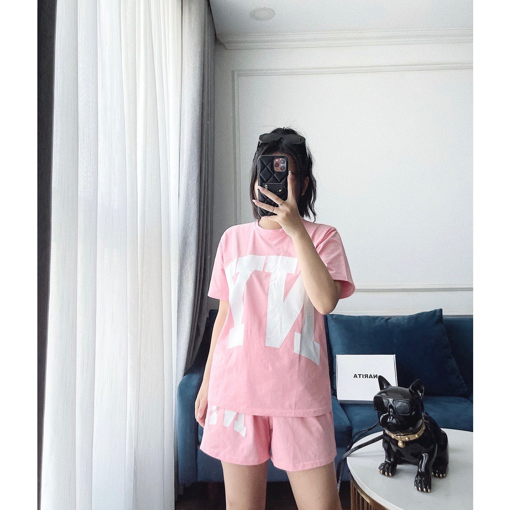 Set đồ bộ nữ mặc nhà chất liệu vải thun cotton 100% 40-65kg, BNMN