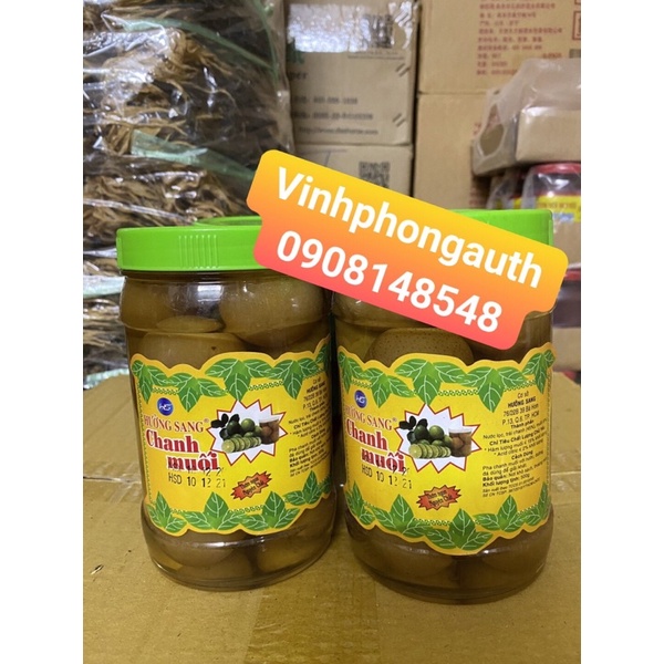 CHANH MUỐI TRÁI HƯỞNG SANG 500gr