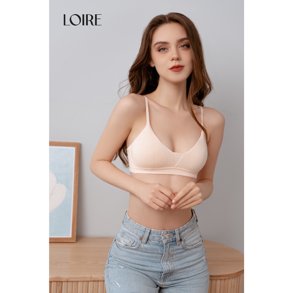 Áo Ngực Không Gọng Đệm Mỏng Thoải Mái LOIRE BRC19