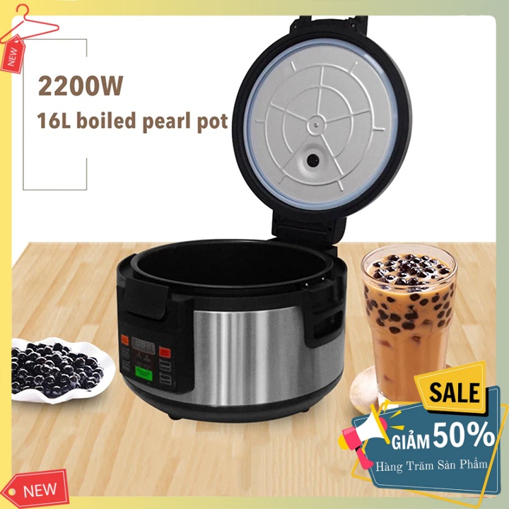 Máy nấu trân châu tự động 100% Aonuosi 16L Cao cấp