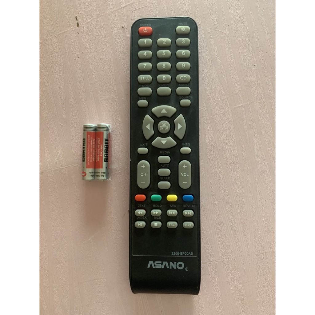 REMOTE ĐIỀU KHIỂN TIVI ASANO 2200-EP00AS