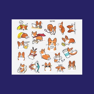 Set Sticker trang trí đáng yêu, giá rẻ (Dán ở mọi vị trí, mọi vật dụng)