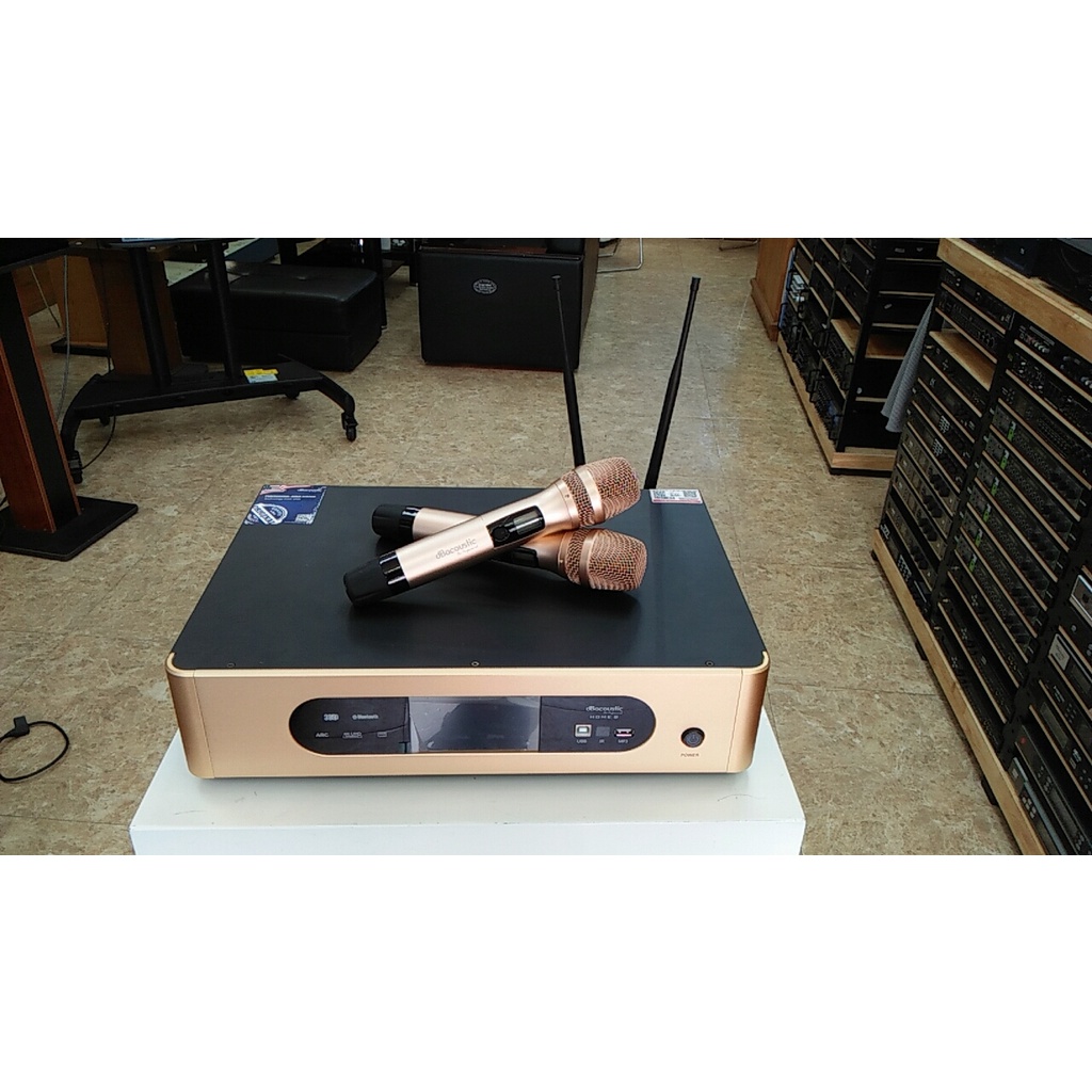 Amply 3in1 dBacoustic Home 8 - Công suất liền vang liền micro nhập khẩu chính hãng
