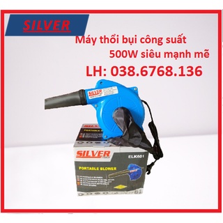 Máy thổi bụi, hút bụi cao cấp SILVER, may thoi bui cam tay, mini, công suất 500w - TBX