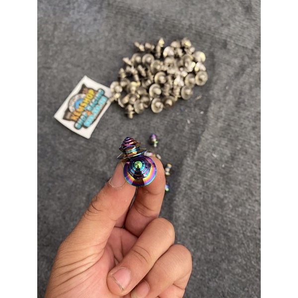 [ Giá 1 Ốc ] Ốc Chân Gương inox Salaya Cao Cấp Gen 10li Thuận Gắn Các Dòng Xe Honda