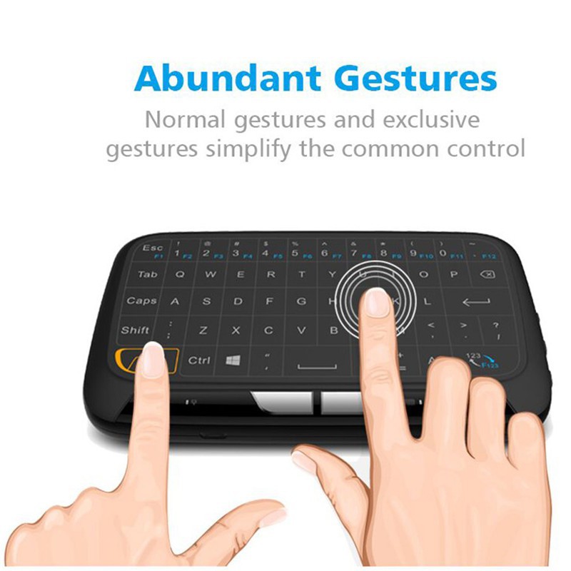 Bàn phím mini H18 Wireless Keyboard Android & màn hình TV Box