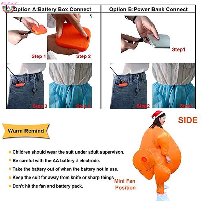 Bộ Đồ Bơm Hơi Hóa Trang Gà Tây Nướng Vui Nhộn Cho Người Lớn Dịp Halloween