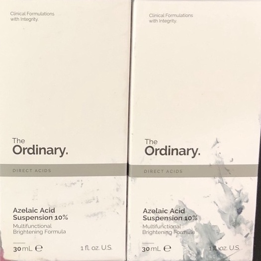 Hộp Xấu kem dưỡng sáng da, thâm mụn The Ordinary Azelaic Acid Suspension 10% - 30ml