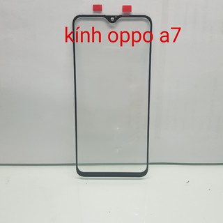 Kính Oppo A7 ( kính ép)