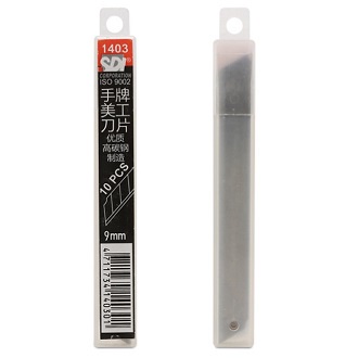 Lưỡi dao rọc giấy SDI 1403 9mm Đồ cắt giấy SDI 1403 Dao trổ giấy