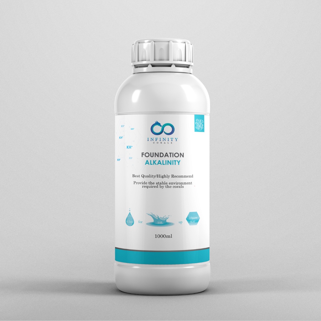 Chất Tăng KH Cho Hồ Cá Cảnh Biển Foundation Alkalinity INFINITY 250ml - 500ml - 1000ml