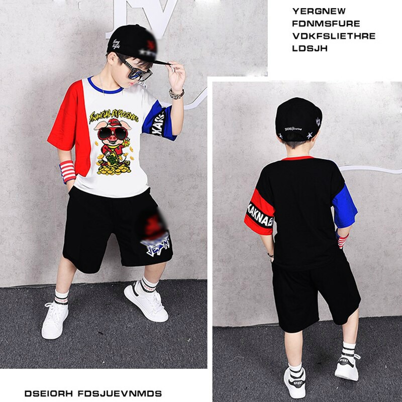 [ xả kho ] EB Set bộ quần áo dành cho bé trai 18-28kg mẫu HEO VÀNG. Thiết kế năng động, hình in sắc nét