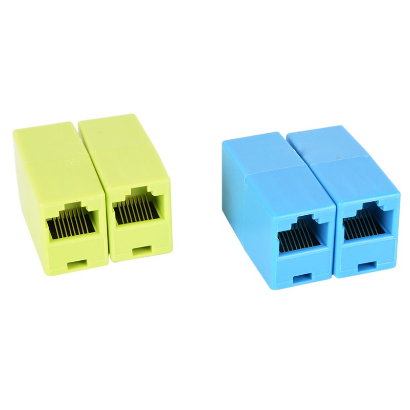 Set 5 đầu nối dây cáp mạng lan rj45 chất lượng cao