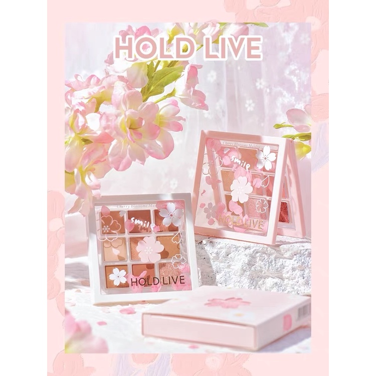[HOLD LIVE] Bảng mắt 9 ô Hold Live Flowers Sakura (HL544)