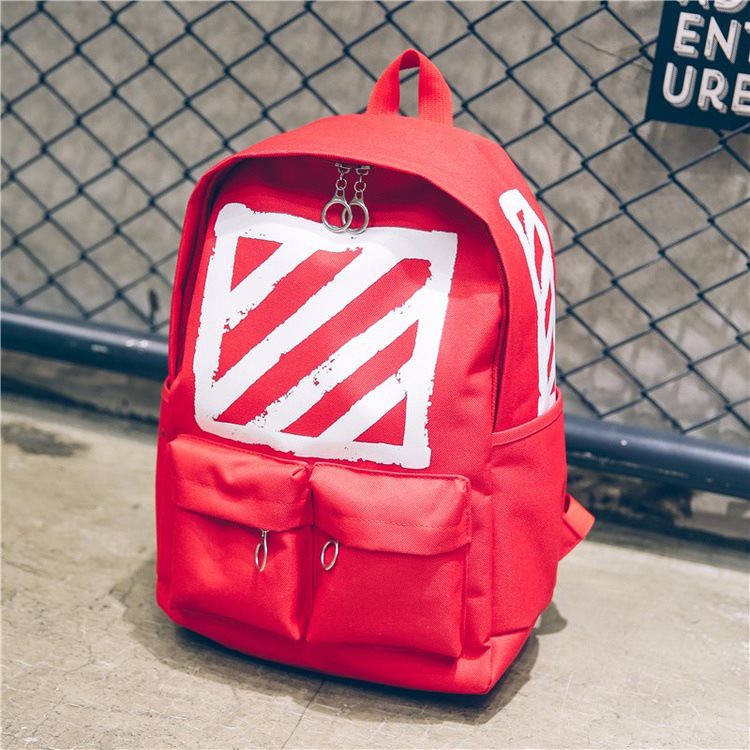 ⚡️[Cao Cấp] Ba Lô Thời Trang Nam Nữ Off White Brushed Diagonals Backpack