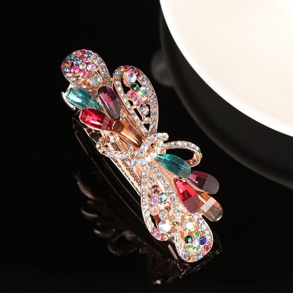 Kẹp Tóc Đính Hoa Bằng Nhựa Resin Xinh Xắn