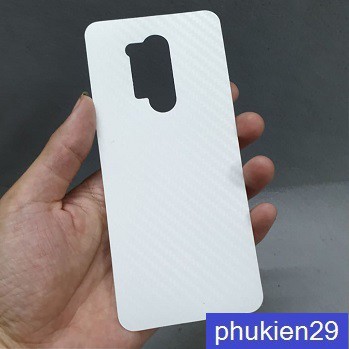 [Oneplus 8/8 Pro/8T] Dán lưng 3D chống xước vân Cacbon - Carbon