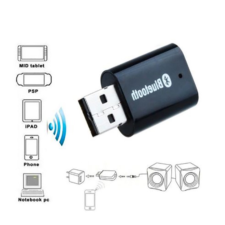 Usb bluetooth PT810 Biến Loa Thường Thành Loa Bluetooth Không Dây