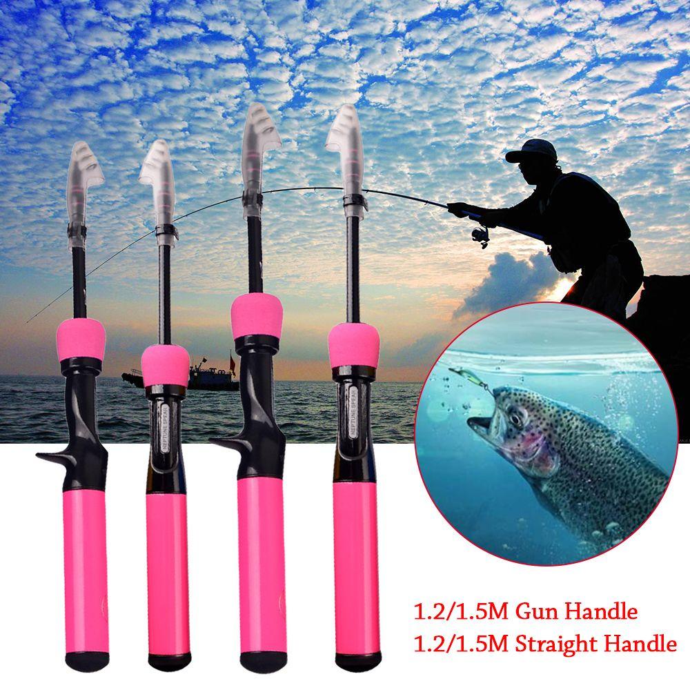 MUVAKO Cần Câu Cá Siêu Nhẹ Có Thể Thu Gọn Tiện Dụng Mang Theo Du Lịch