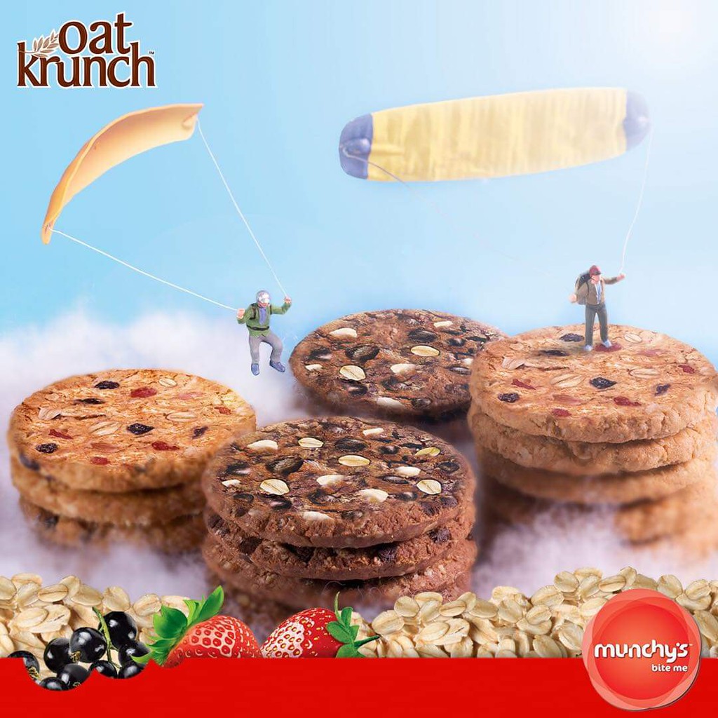 Bánh Yến Mạch Munchy's Oat Krunch Hộp 156g | BigBuy360 - bigbuy360.vn