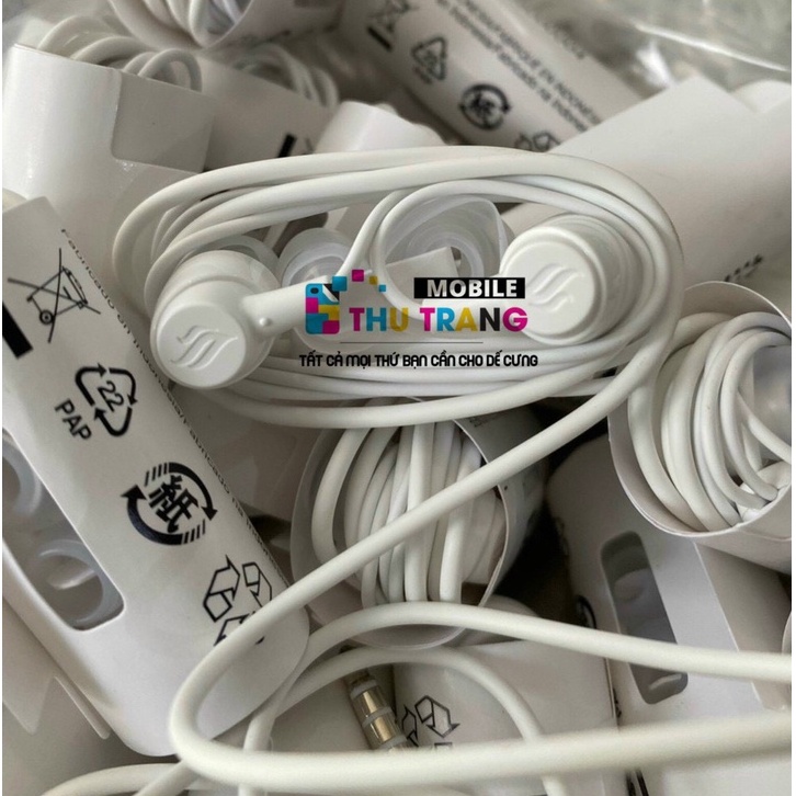 Tai nghe dây Vsmart chính hãng chân 3.5mm Hàng VN chất lượng, độ bền cao, tích hợp mic đàm thoại - phukienthutranghn