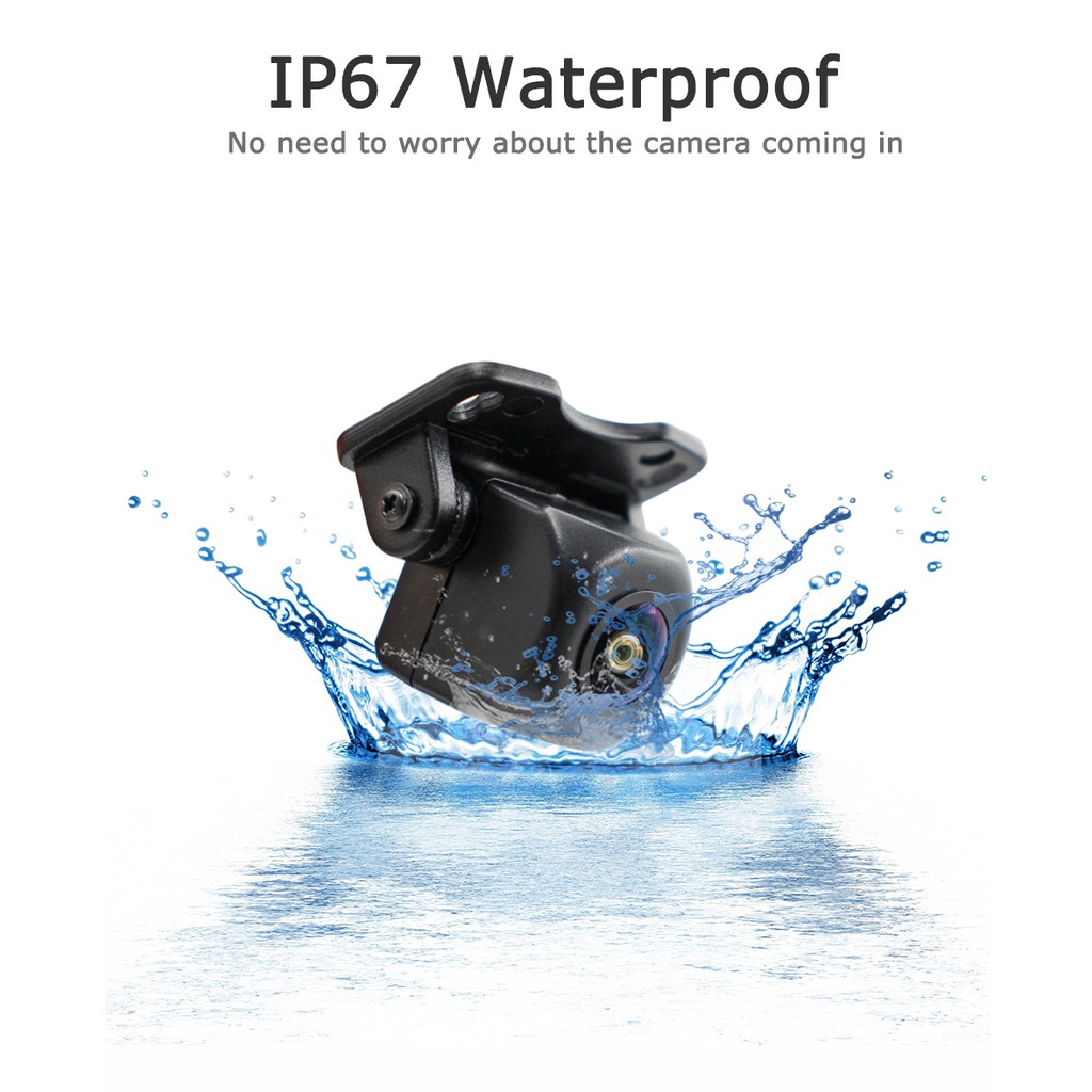 Camera Quan Sát Sau Xe Hơi Góc Rộng 170 Độ Tầm Nhìn Ban Đêm Chống Thấm Nước Với Dây Điều Khiển | BigBuy360 - bigbuy360.vn