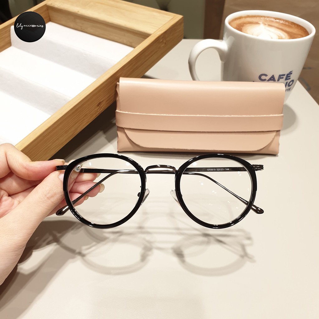 Gọng kính cận thời trang [Cắt kính mắt cận-loạn] Kính gọng tròn 8919 | BigBuy360 - bigbuy360.vn