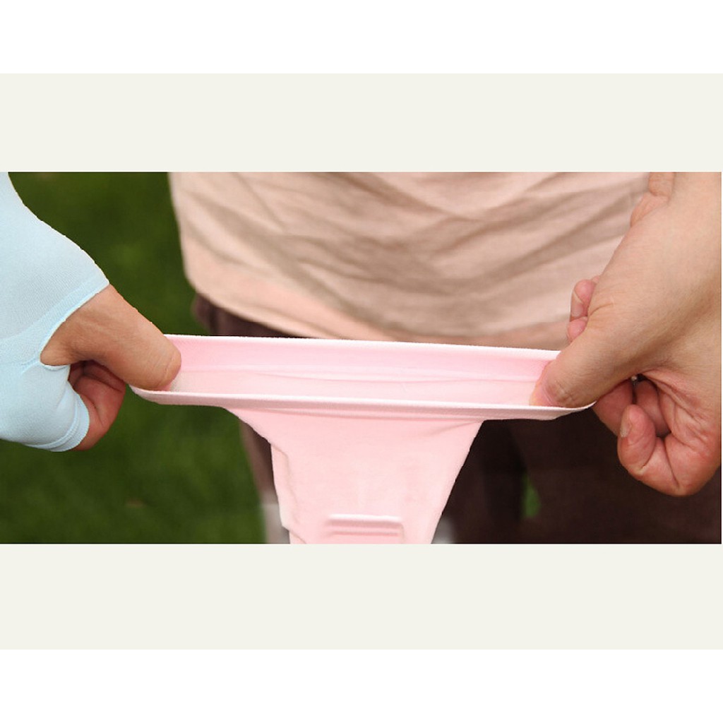 Găng Tay Bao Tay Ống Chống Nắng Cao Cấp Unisex - Hồng Phấn