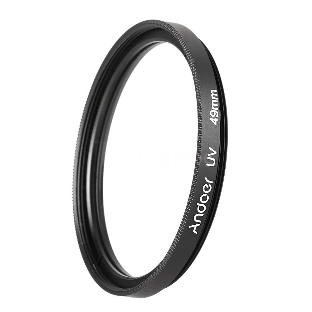 Ống kính lọc tia UV O&G Andoer 49mm cho máy ảnh DSLR Canon/Nikon