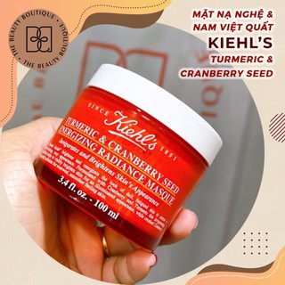 Mặt Nạ Kiehl's Turmeric & Cranberry Seed Chiết Xuất Từ Nghệ Và Hạt Việt Quất