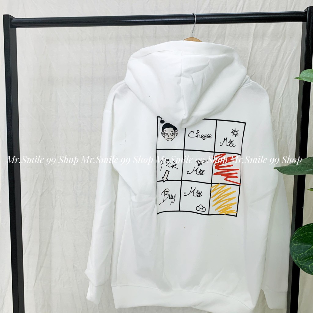 [HÌNH THẬT] ÁO HOODIE UNISEX IN HÌNH CẬU BÉ MR SMILE 99 SHOP | BigBuy360 - bigbuy360.vn