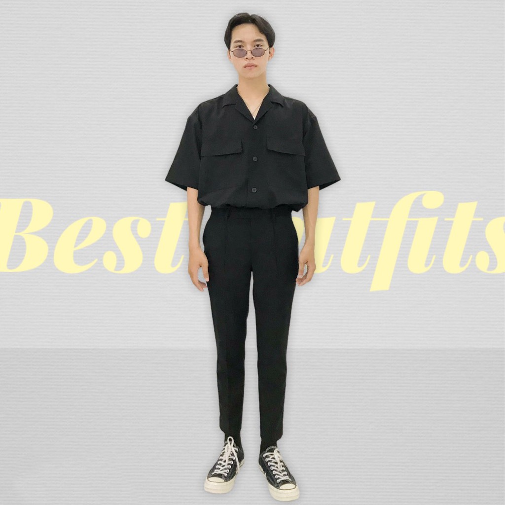 ÁO SƠ MI NAM TAY ĐÙI [U.NI.Q.LO SHIRT] -CHUẨN STYLE HÀN QUỐC | BigBuy360 - bigbuy360.vn