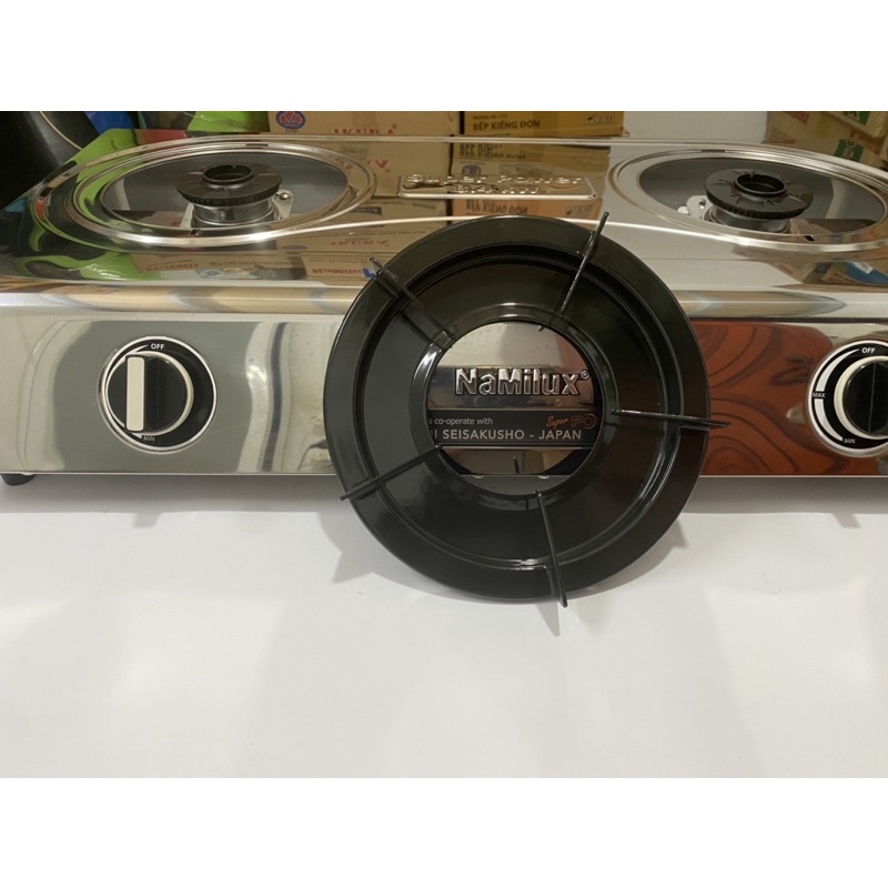 Bếp Ga Đôi Namilux-DL2163APS-Ngọn Lửa Xanh-Hàng Chính Hãng