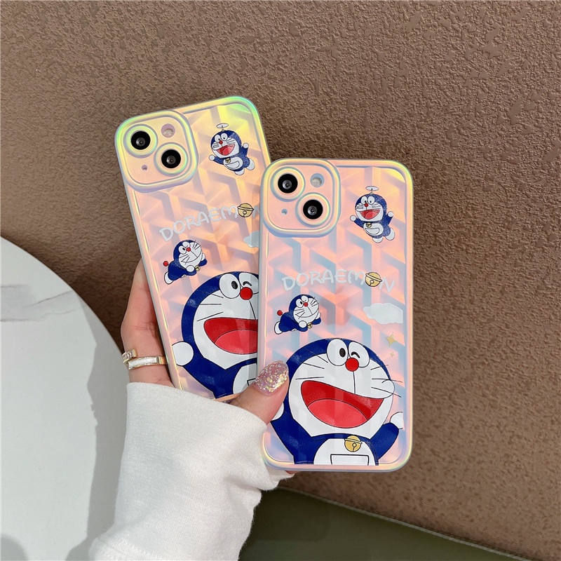 Ốp Điện Thoại Mềm In Hình Doraemon Cho iPhone13promax 13Pro iPhone12ProMax I12 Iphone11PROMAX IX/XS MAX XR i13