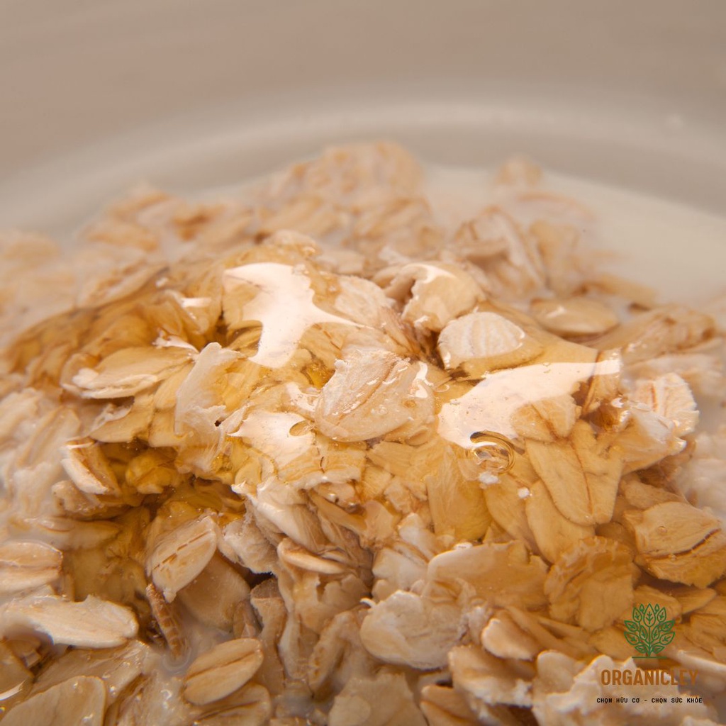 Yến Mạch Nguyên Cám Hữu Cơ Cán Mỏng/Dẹt/Vỡ 500g Sottolestelle Organic Small Whole Oat Flakes - Yến Mạch Ăn Liền Giảm Cân