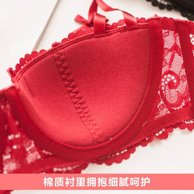 (Hot 2020) Bộ Đồ Lót Quả Ngang Cup 1/2 Có Gọng Đệm Mỏng Ren Gợi Cảm Mới S051 | WebRaoVat - webraovat.net.vn