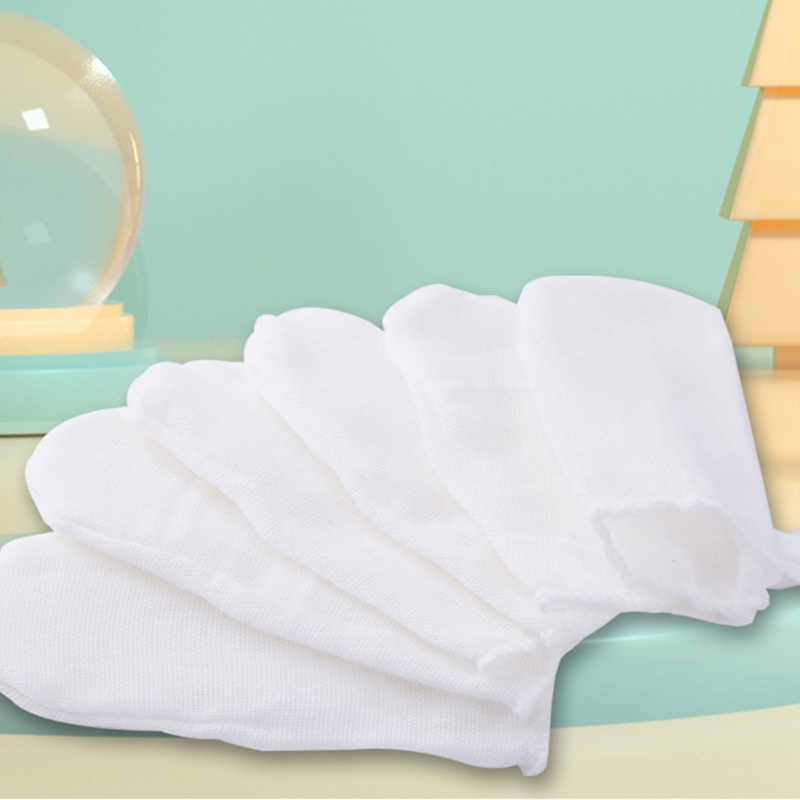 Bộ 6 Bàn Chải Gạc Làm Sạch Miệng Chăm Sóc Bé Sơ Sinh