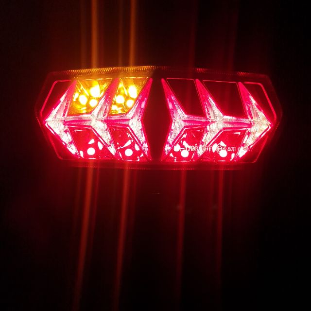 Đèn hậu tích hợp xi nhan MSX CB650F CBR650F Màu Khói