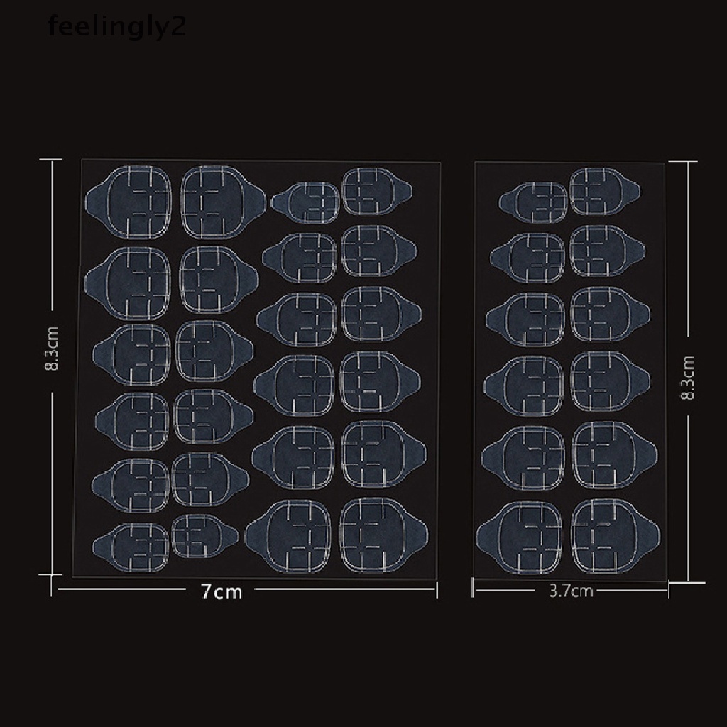 Miếng Dán Móng Tay Hai Mặt Trong Suốt Linh Hoạt