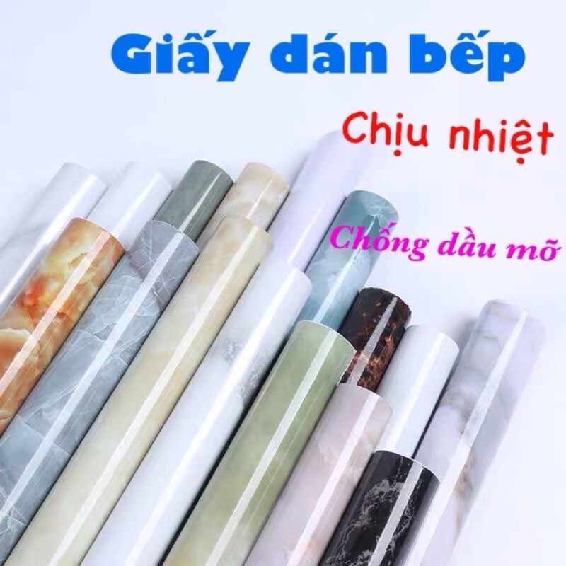 Giấy dán tường khổ 1m2 PVC dày chống thấm nước họa tiết giả đá hoa cương,giấy dán tường phủ pvc kèm keo dán chống ẩm mốc