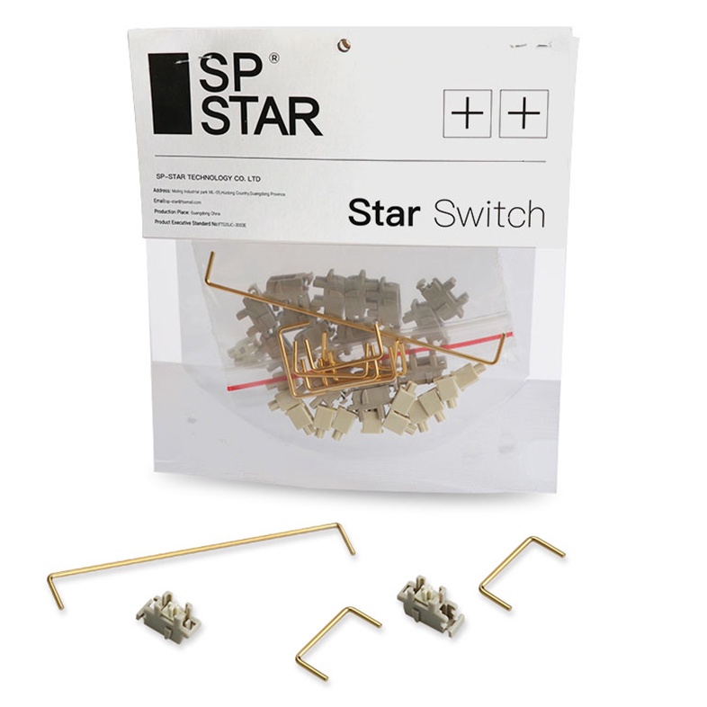 Thanh cân bằng stab SP Star Plate Mount cho bàn phím cơ - TKL/80/60