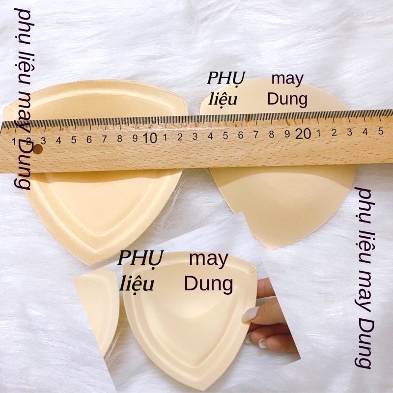 Mút độn ngực tròn, tam giác, oval đủ loại: 1 cặp