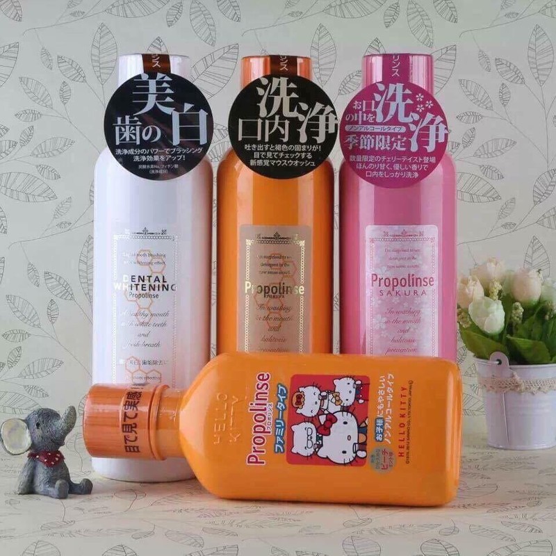 Nước súc miệng Propolinse Nhật Bản 600 ml đủ màu